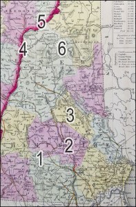 1852 Mitchell 08 nh vt 1+2+3+4+5+6