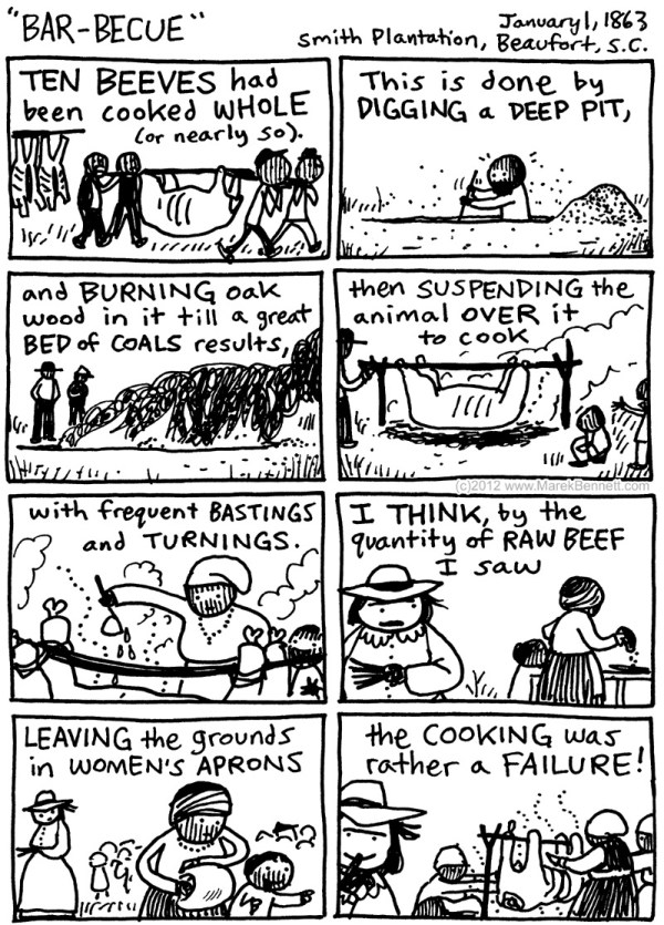 EHH-1863-01-01-Emancipation-05-barbecue-www.MarekBennett.com