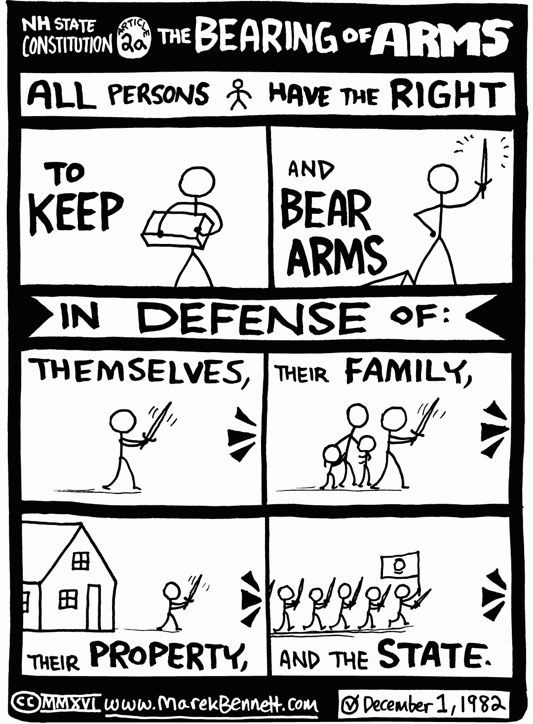 NH-CONSTITUTION-02-a-BearingArms-B+W-www_MarekBennett_com