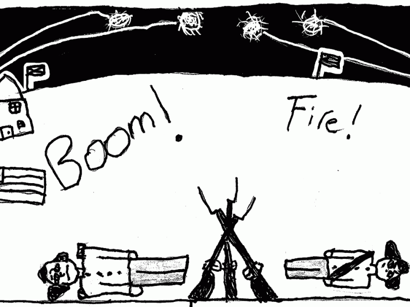 May 8, 1864: Rebel Cavalry Charge (by Lee)